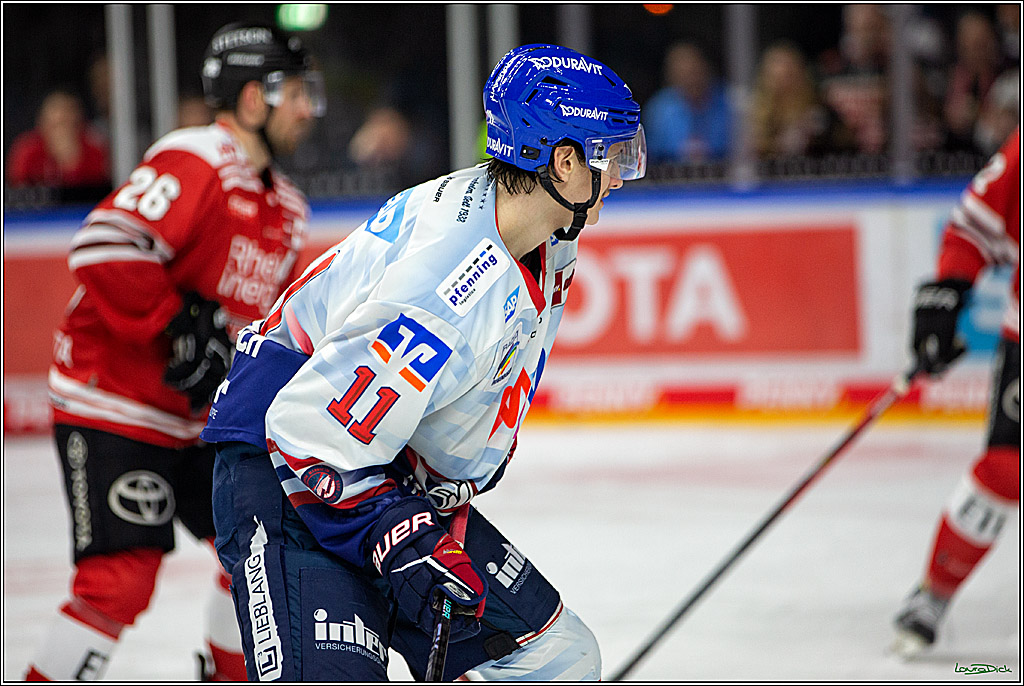 PENNY DEL; Koelner Haie-Adler Mannheim; Koeln, 17.03.2023